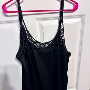 Satin like tank top from Torrid
